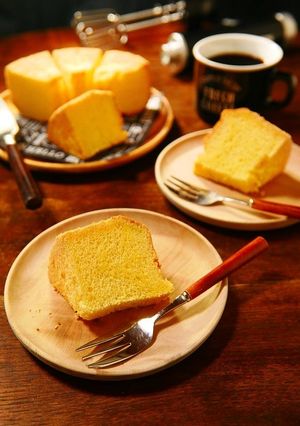 フワフワ☆プレーンシフォンケーキ　１-レシピのメイン写真