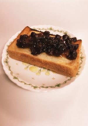 ❁あんこと七味とチーズのトースト❁-レシピのメイン写真