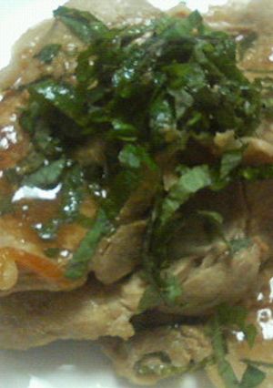 ღ シソ香るღ 豚のしょうが焼き-レシピのメイン写真