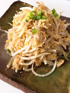 もやしとシーチキンのポン酢炒め-レシピのメイン写真