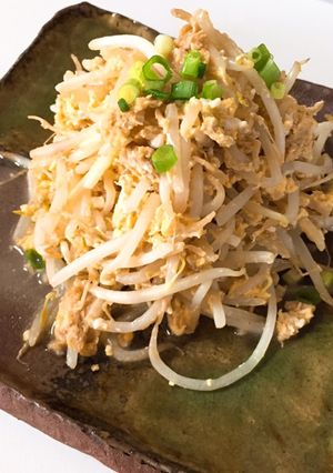 もやしとシーチキンのポン酢炒め-レシピのメイン写真
