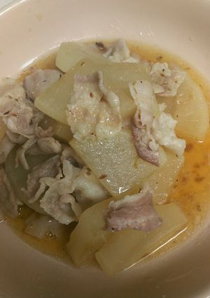 茅の舎だしで豚バラ大根-レシピのメイン写真