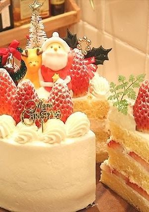 定番☆クリスマスケーキ☆の作り方-レシピのメイン写真