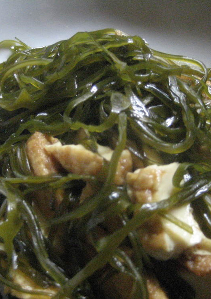 糸こんぶと厚揚げの煮物-レシピのメイン写真