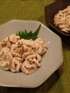タラの白子の炙り刺し-レシピのメイン写真