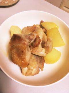 にんにくが食欲そそる!鶏肉とじゃが芋炒め-レシピのメイン写真
