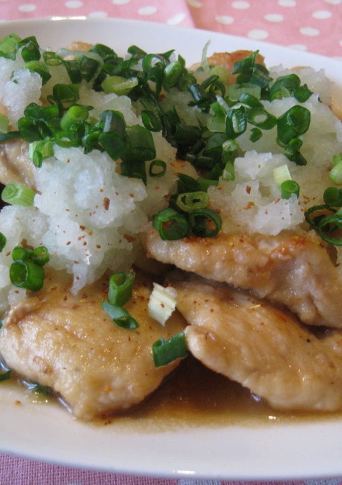 鶏ムネの♪おろし煮-レシピのメイン写真