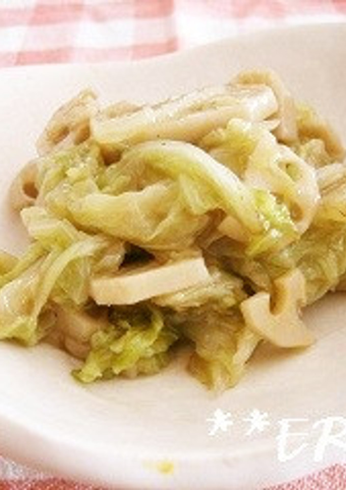 れんこんと白菜の中華風あんかけ～♪♪-レシピのメイン写真