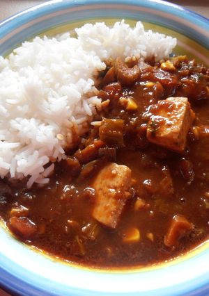 パニールで肉なしビーフシチューライス-レシピのメイン写真