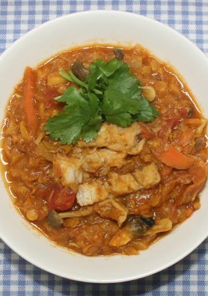 骨なし☆サバの干物でダルフィッシュカレー-レシピのメイン写真