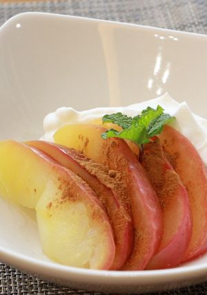 りんごのコンポート-レシピのメイン写真