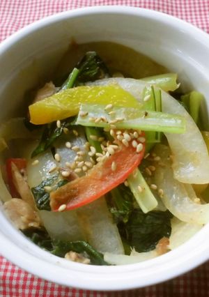 お野菜のツナ焼き♪-レシピのメイン写真