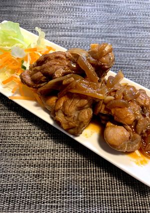 チキンのケチャップ&赤ワイン煮込み☆-レシピのメイン写真