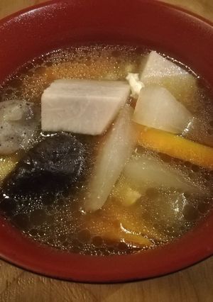 精進出汁とごま油が決め手！けんちん汁-レシピのメイン写真