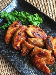 *鶏もも肉のやわらか味噌漬け焼き*-レシピのメイン写真