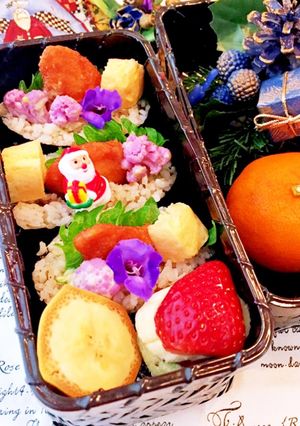クリスマスおにぎらず 簡単 ささみカツ-レシピのメイン写真