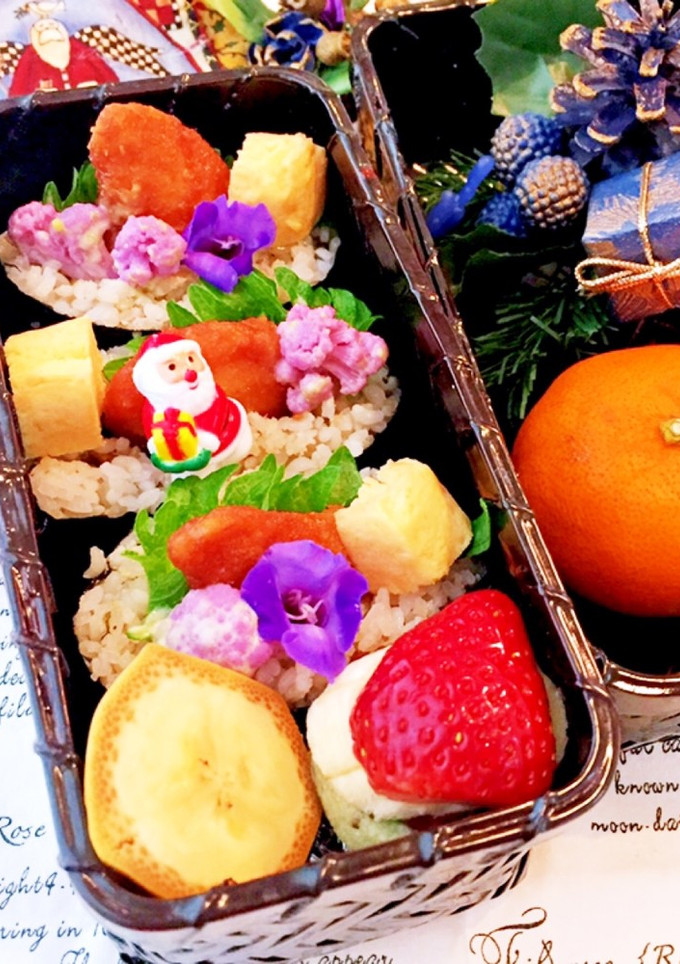 クリスマスおにぎらず 簡単 ささみカツ-レシピのメイン写真