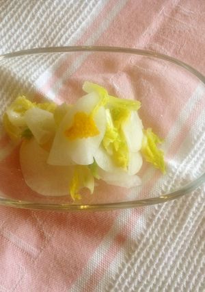 白菜と大根とゆず風味の浅漬け-レシピのメイン写真