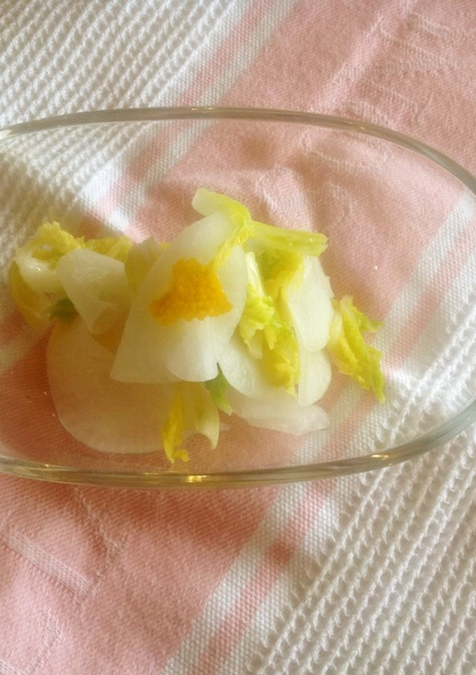白菜と大根とゆず風味の浅漬け-レシピのメイン写真
