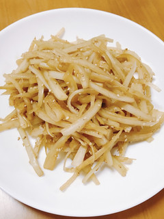 もっと食べたい♡大根の皮きんぴら♡-レシピのメイン写真
