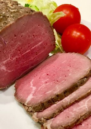 コストコ巨大ロービー用肉でローストビーフ-レシピのメイン写真