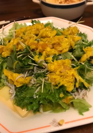 菊ドレッシングのサラダ-レシピのメイン写真