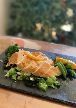 塩レモンのチキングリル☆むね肉しっとり！-レシピのメイン写真