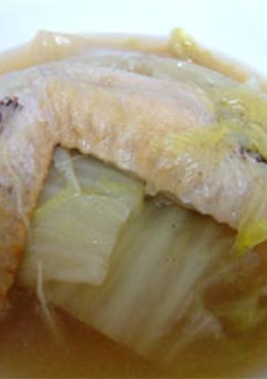 圧力鍋で作る！使いまわしの手羽スープ-レシピのメイン写真