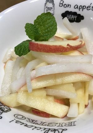 シャキシャキ・りんご&大根-レシピのメイン写真