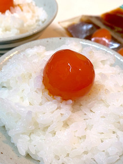 超美味！！冷凍卵♡黄身の醤油漬け♪-レシピのメイン写真