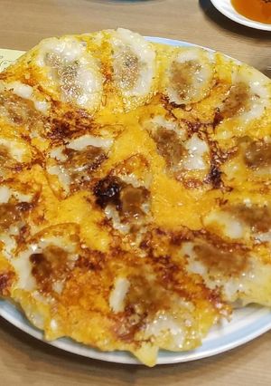 羽根チーズ焼き餃子(冷凍餃子使用)-レシピのメイン写真