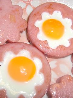 お花の目玉焼き✿-レシピのメイン写真