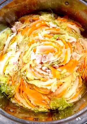 豚肉と白菜のミルフィーユ☆コンソメ☆-レシピのメイン写真