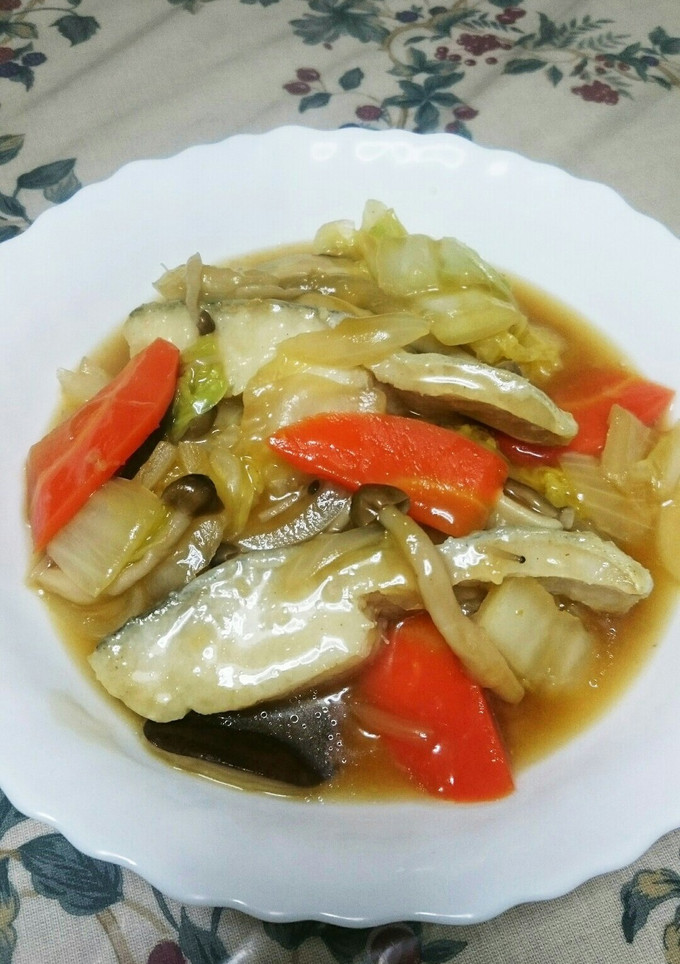 野菜たっぷり☆鱈と白菜のとろとろあんかけ-レシピのメイン写真