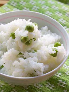 グリンピースご飯-レシピのメイン写真