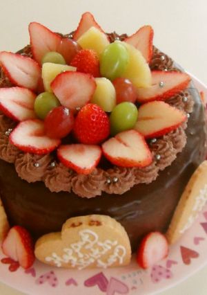 ★苺のチョコガナッシュケーキ★神天-レシピのメイン写真