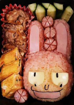 キャラ弁♪金色のガッシュ！モモン♪-レシピのメイン写真