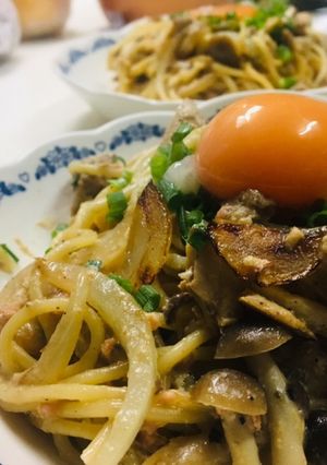 鯖缶で！楽チンパスタ-レシピのメイン写真