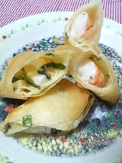 ちくわとチーズの香り春巻き-レシピのメイン写真