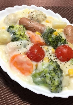 野菜たっぷりシチュー!(^^)!-レシピのメイン写真