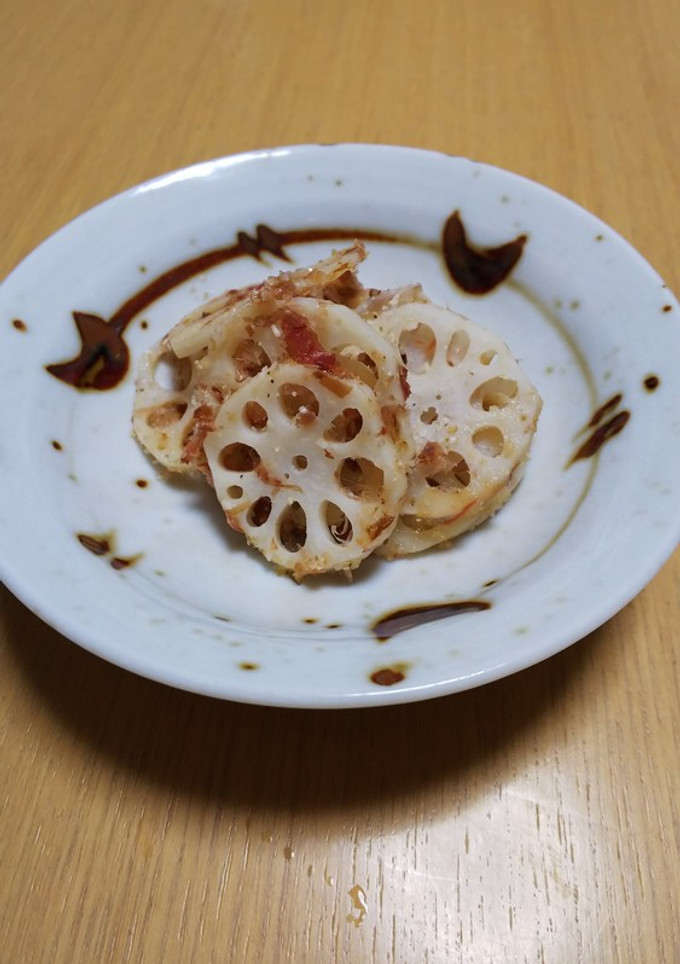 レンジで簡単♪れんこんのおかか和え-レシピのメイン写真