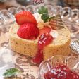 ロシアンティーな苺ジャムロールケーキ