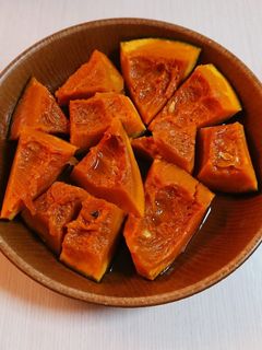 ホクホク!かぼちゃの煮物(レンジでOK)-レシピのメイン写真