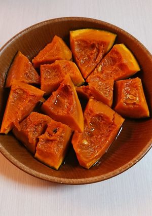 ホクホク!かぼちゃの煮物(レンジでOK)-レシピのメイン写真