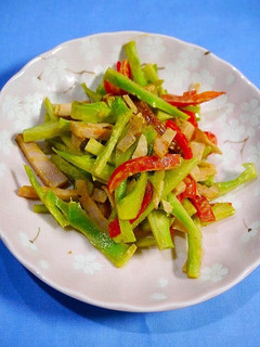 簡単!ブロッコリーの茎の味噌マヨ炒め-レシピのメイン写真