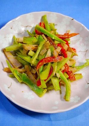 簡単！ブロッコリーの茎の味噌マヨ炒め-レシピのメイン写真