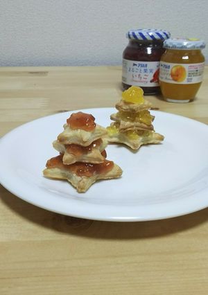 材料2つ!ジャムキラキラ☆パイツリー-レシピのメイン写真