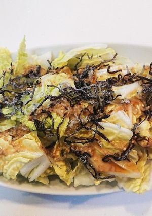 白菜と塩昆布のサクサクサラダ-レシピのメイン写真