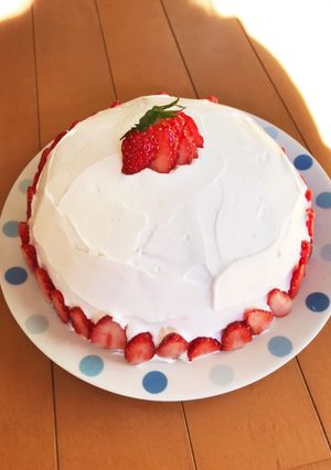 小ちゃいイチゴの時はズゴッドケーキ！-レシピのメイン写真