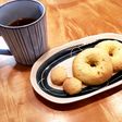 型不要HMでりんごのふわふわ焼きドーナツ